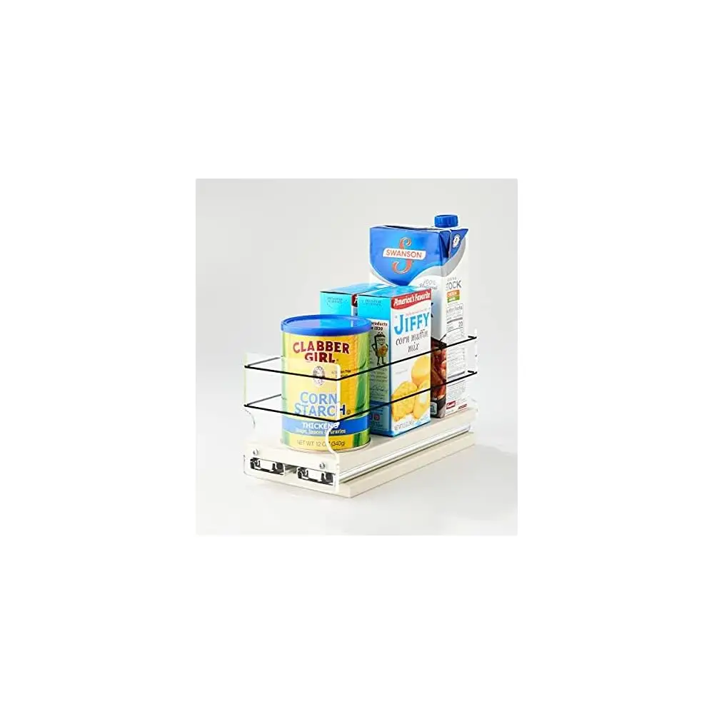 

- Sliding Spice Ra - Pull Out Spice Ra For Inside Cabinets, Sliding Shelves, Ra For Kitchen Cabinets - Made In Usa - 1 Tier