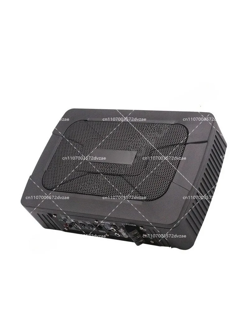 9 Inches HIFI Slim Under-Seat Super Bass Car Subwoofer Powered Car Speaker Amplifier Speaker Audio Processor Music Player 600W