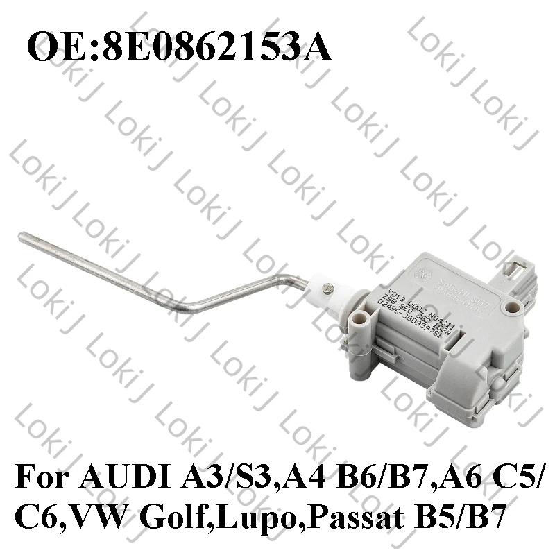 OEM оригинальный привод клапана топливного бака с центральным замком 8E 0862153 A Для AUDI A3/S3,A4 B6/B7,A6 C5/C6,VW Golf,Lupo,Passat B5/B7 OEM оригинальный привод клапана топливного бака с центральным замком 8E 0862153 A Для AUDI A3/S3,A4 B6/B7,A6 C5/C6,VW Golf,Lupo,Passat B5/B7