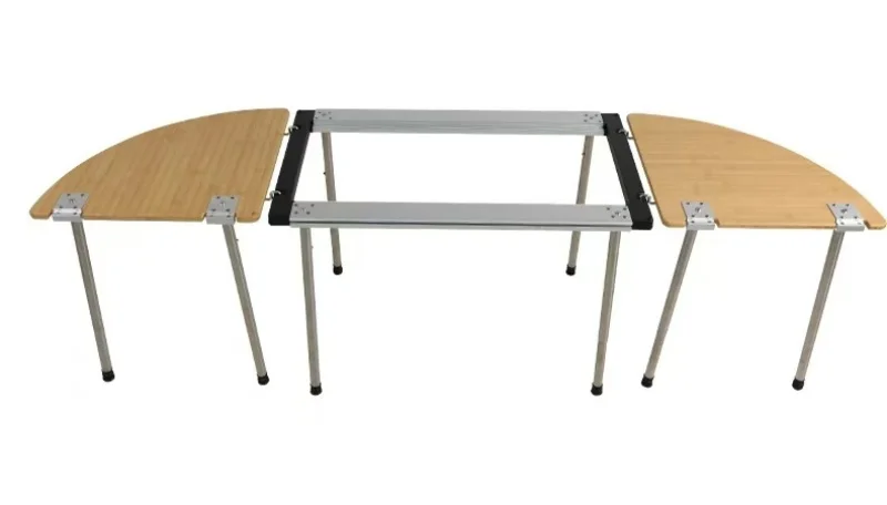 Left/Right Corner Plate Extension Board Stainless Steel Hook Connection IGT Table Wooden  IGT Table Expansion Table