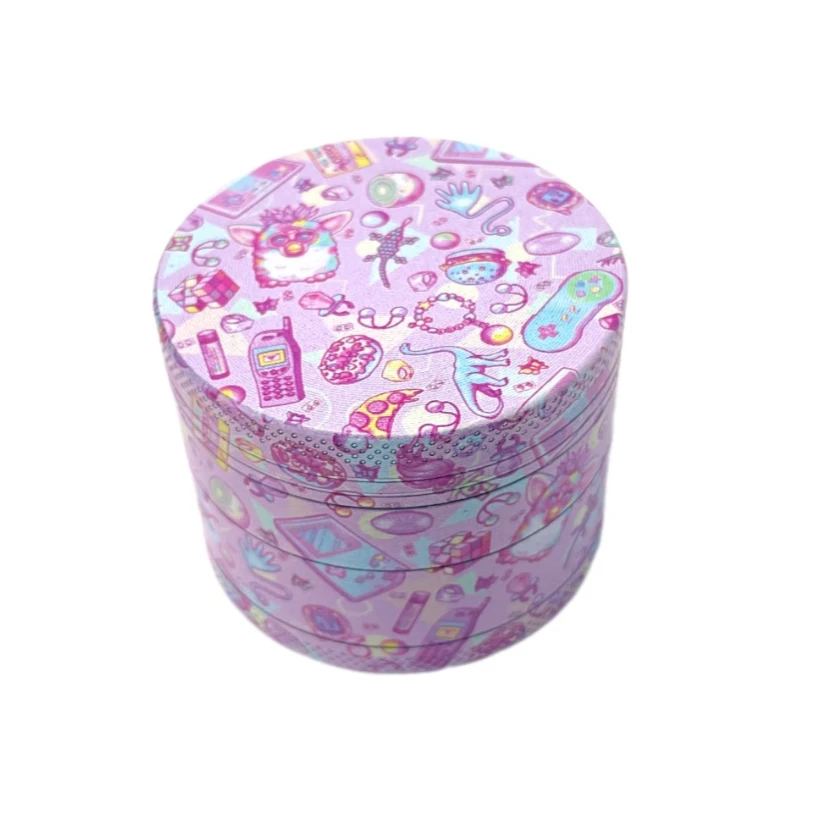 50mm/2inch Pink Grinder Metal Magnetic Four Piece Cute Grinders