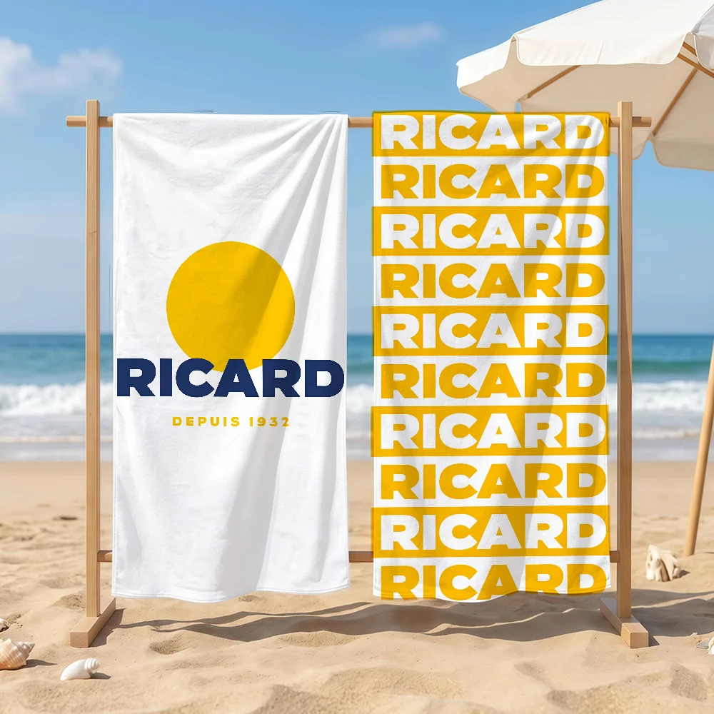 Fashion R-RicardS Towel Sports Quick Dry Travel Camping Sandproof Soft Light Large Beach Towel