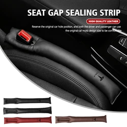 Car Seat Gap Filler Leather Soft Side Seam Plug Accessories For Tesla Model 3 Y S X Roadster