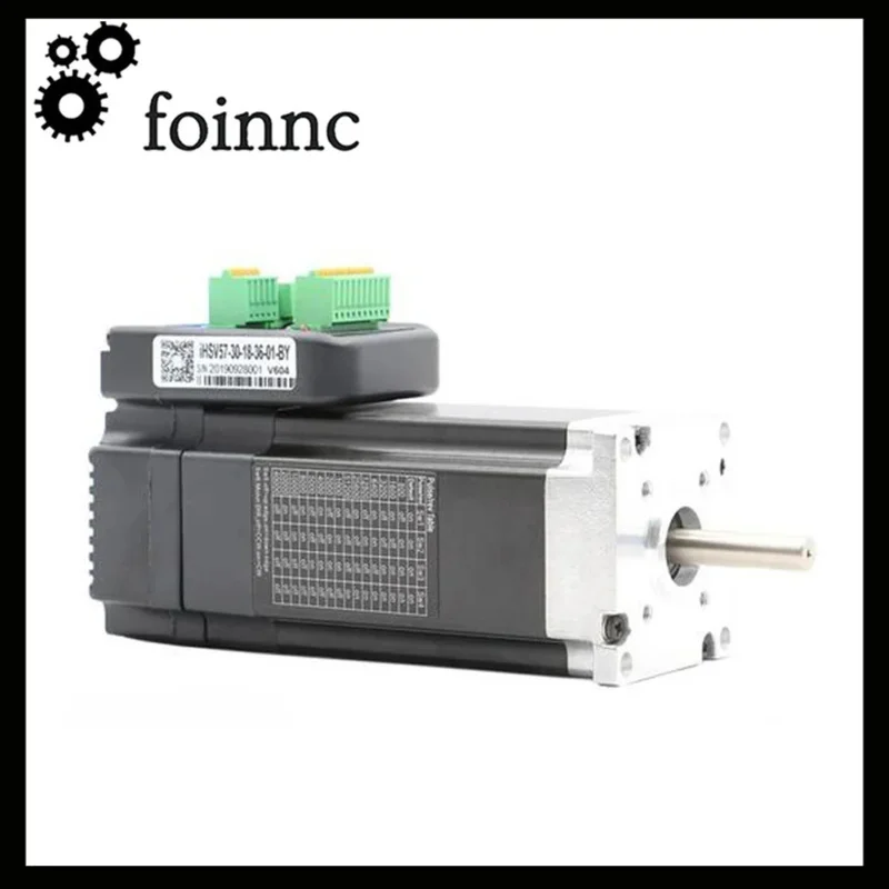 JMC V605 3000 U/min 180 W CNC-integrierter Servomotor und Treiber 0,6 Nm 7,5 A Nema 23 iHSV57-30-18-36-01-BY