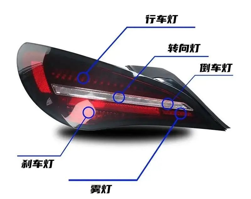 

Dynamic Direction Light LED Tail Lamp for Mercedes-Benz CLA Class W117 Rear Light 2014-2016