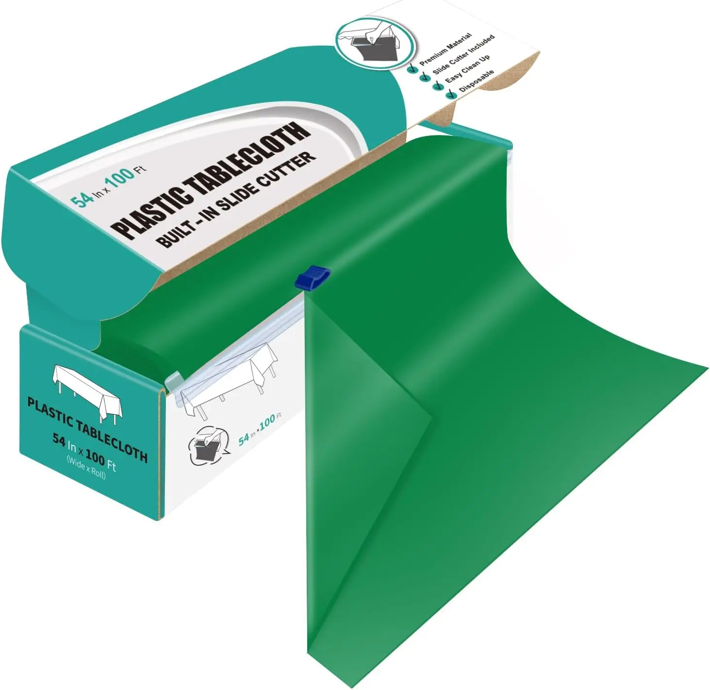 54" X 100' Plastic …