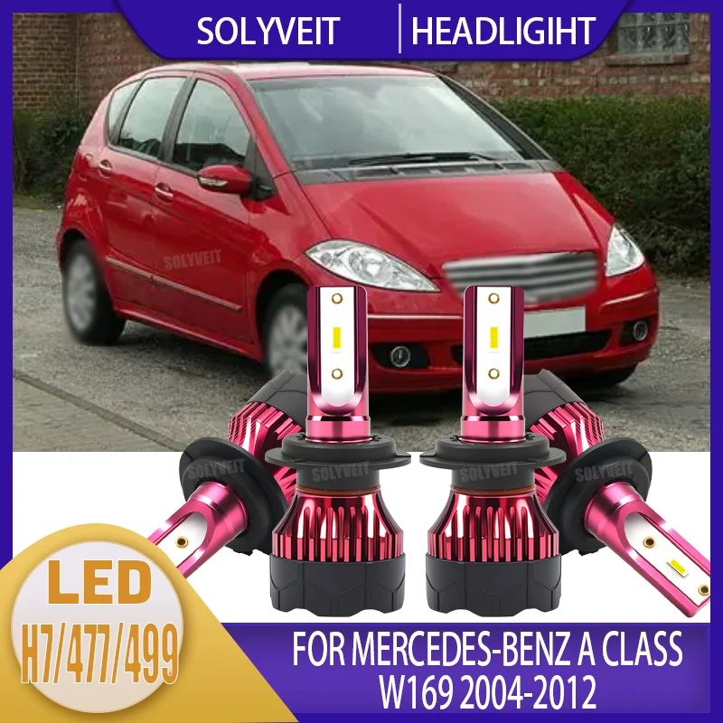 

High Lumens H7/499 LED Headlight Headlamp Halogen Replacement For Mercedes-Benz A Class W169 2004-2007 2008 2009 2010 2011 2012