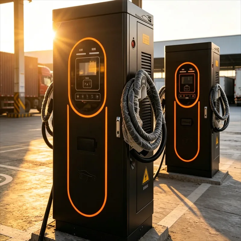 Customized Multiple Models of Charging Piles Fast EV Charger Wallbox 7kW 32A Home Charging Station Type 2 LCD Display