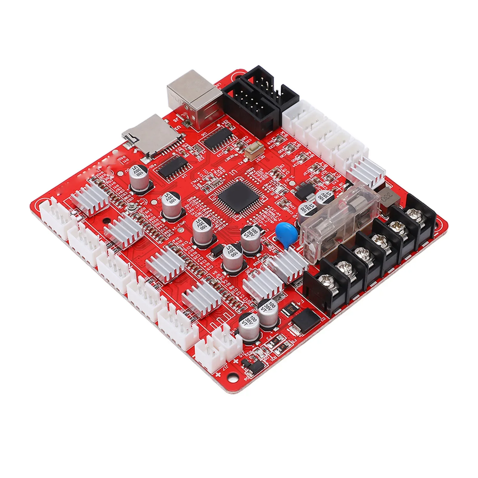 for Anet A8 PLUS 12‑24V USB Interface 3D Printer Motherboard PWM 3 Way Output Mainboard Module