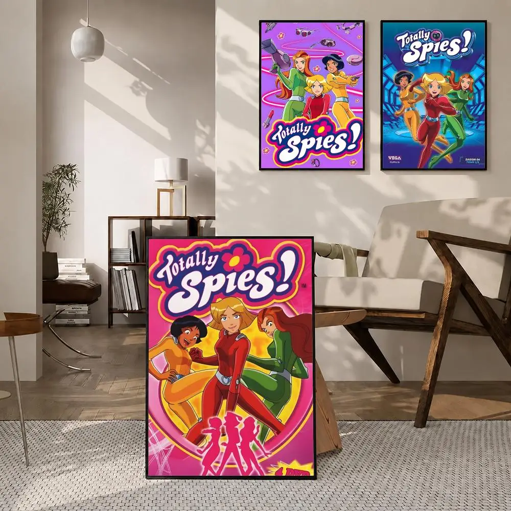 Animation Totally Spies! Poster High-definition poster stickers, suitable for bedroom, living room, home decoration