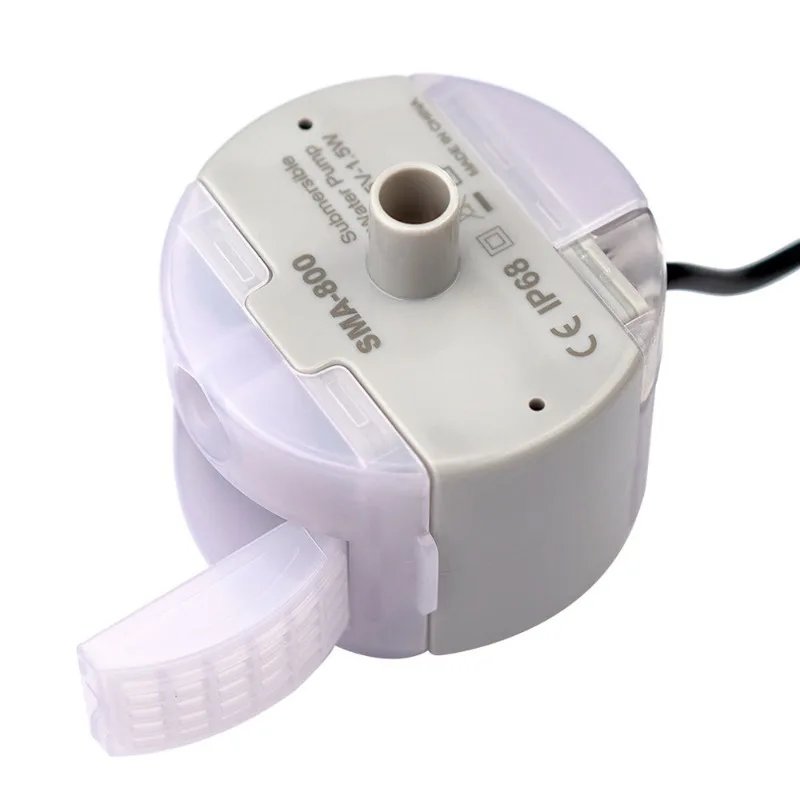 USB port round water pump SMA-800 stainless steel pet water dispenser water pump accessories silent submersible pump