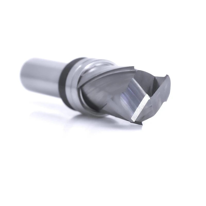 Solid Carbide Compression Flush Trim Router Bits Shank Bearing for Wood Template Pattern Trimming - 1/2
