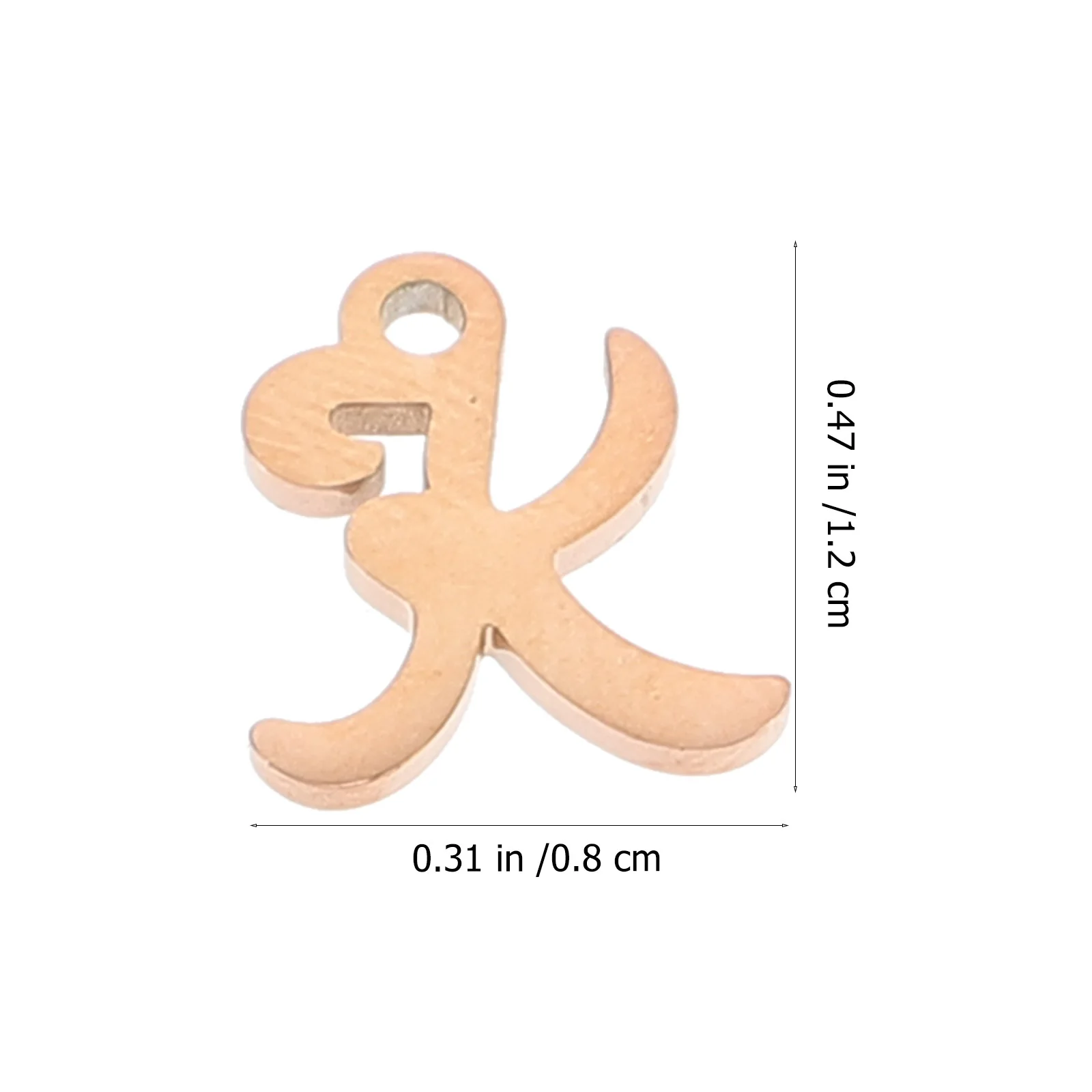 26Pcs Letter Charms Pendant Alphabet DIY Jewelry Making Bracelet Necklace Earrings Scrapbooking Alphabet Pendants