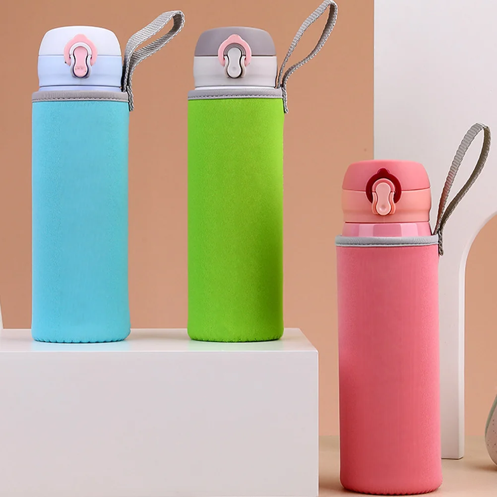 

7pcs Glass Cup Cover 550Ml Mug Sleeve Portable Insulated Bottle Carrier For Travel Outdoor Garden Party Use Thermal Cup Sleeves