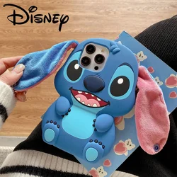 Disney Stitch Case for IPhone 14promax Anime 3d Cute Shockproof All Inclusive Cover for IPhone 13 12 11 Pro Max Shell Coque Gift