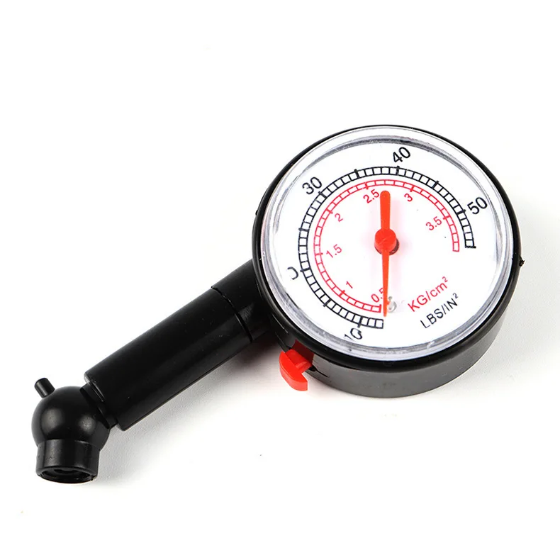 High Precision Car Tire Pressure Gauge - Tyre Air Pressure Tester Measurement Tool with Deflation Pointer for Vehicle Tires