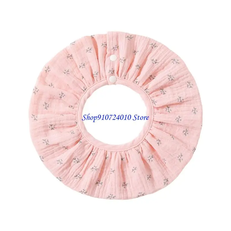 

77HD Baby Drooling Bib Burp Cloth Soft Comfortable Saliva Towel 4-Layer Newborns Teething Towel Infants Mouth Wipe Cloth