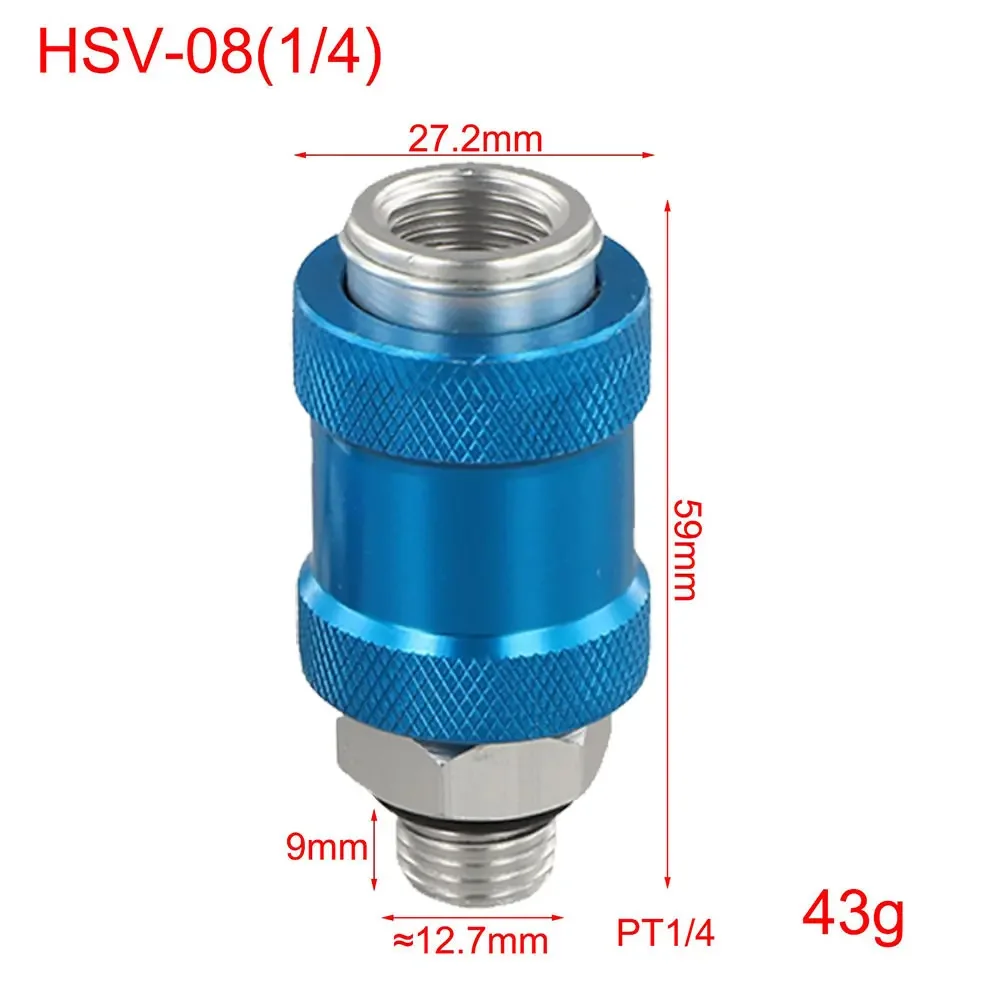 HSV-06 HSV-08 HSV-10 HSV-15 Pneumatic Hand Slide Valve Flow Control Manual Switch Convenient For The Replacement Or Maintenance
