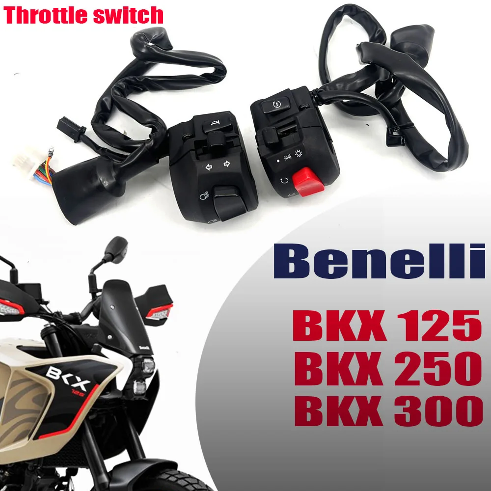Multifunctional Control Switch for Benelli BKX Series 125/250/300 Motorcycles - Replacement Handlebar Switch Assembly