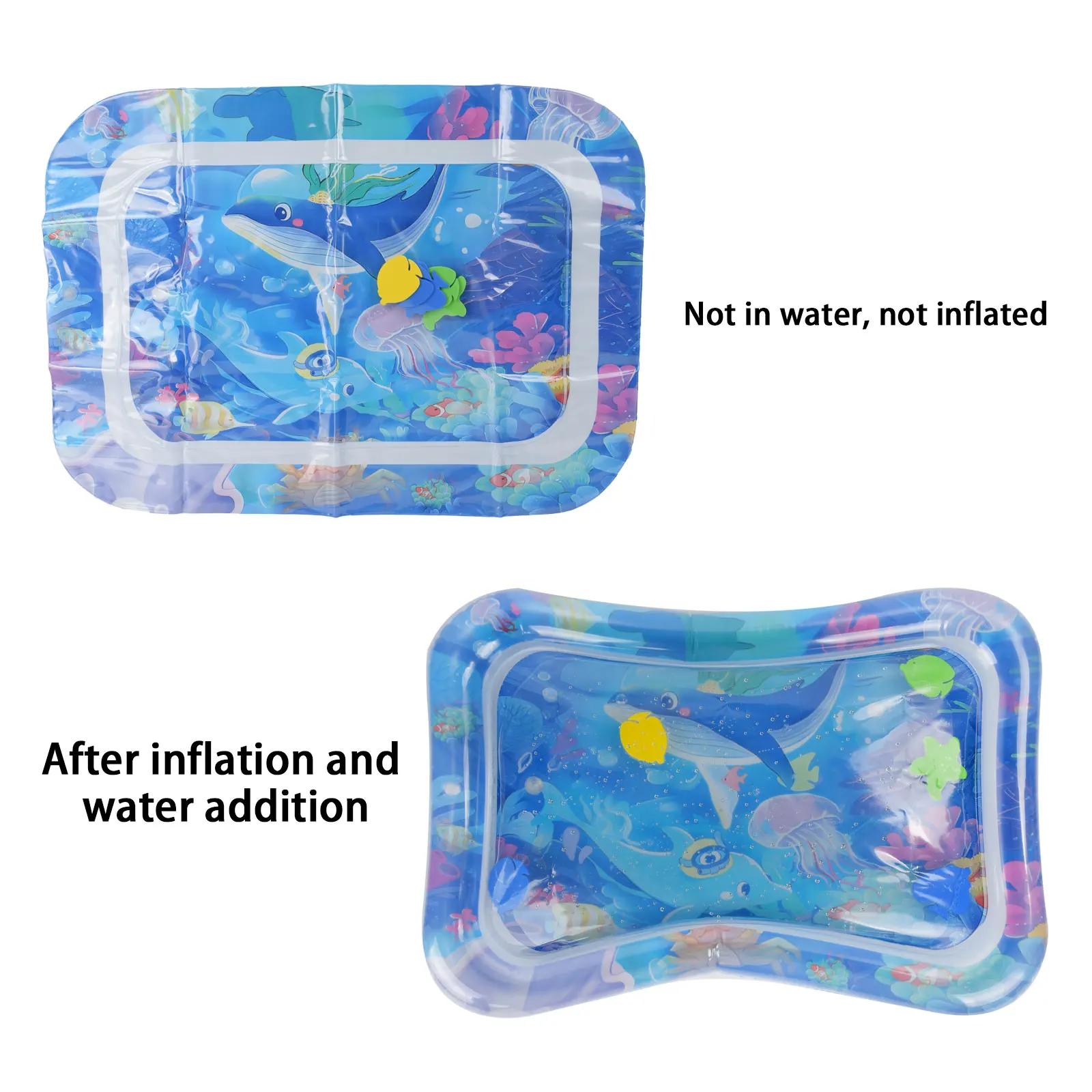 Pat The Water Cushion For Babies, Cute Inflatable Water Toy, Crawling, Toddlers, Promoting Development, Baby Gift