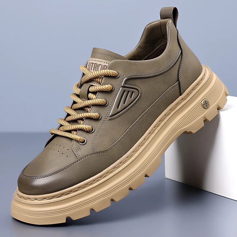 أحذية رجالية كاجوال جديدة لعام 2025 - أحذية رياضية على طراز لوفر، قابلة للتنفس وممتصة للصدمات، متينة وغير قابلة للانزلاق، مريحة خفيفة الوزن، عصرية