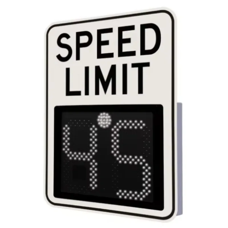 Factory Direct LED Speed Display Panel Solar Powered Radar Speed Limit Sign Electronic Traffic Signs