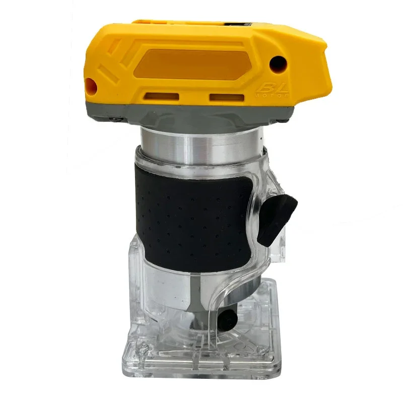 Fit Dewalt Brushless 33000RPM Electric Trimmer Cordless Wood Router Milling Engraving Slotting Machine Wood Trimming Machine