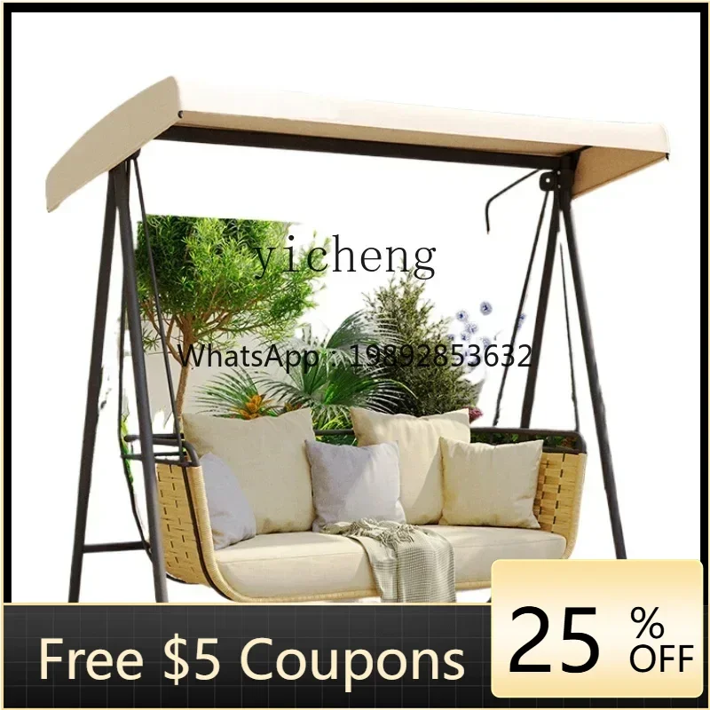 U9 Outdoor Hammock Single Double Courtyard Garden Swing Chair Terrace Household