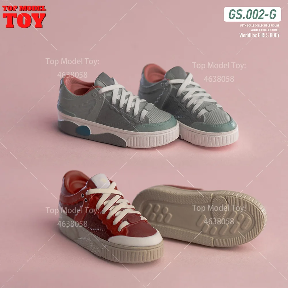 In Stock Worldbox GS002 1/6 Sneakers Shoes Model Girl's Clothes Accessory Model Fit 12'' Female Soldier Action Figure Body Dolls