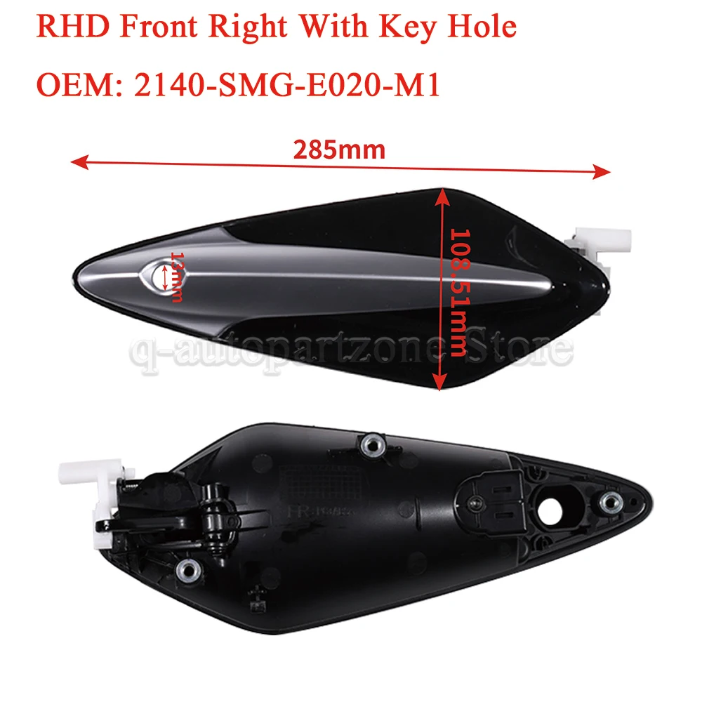 LHD RHD Car Outer Exterior Door Handle Front Left Right For Honda