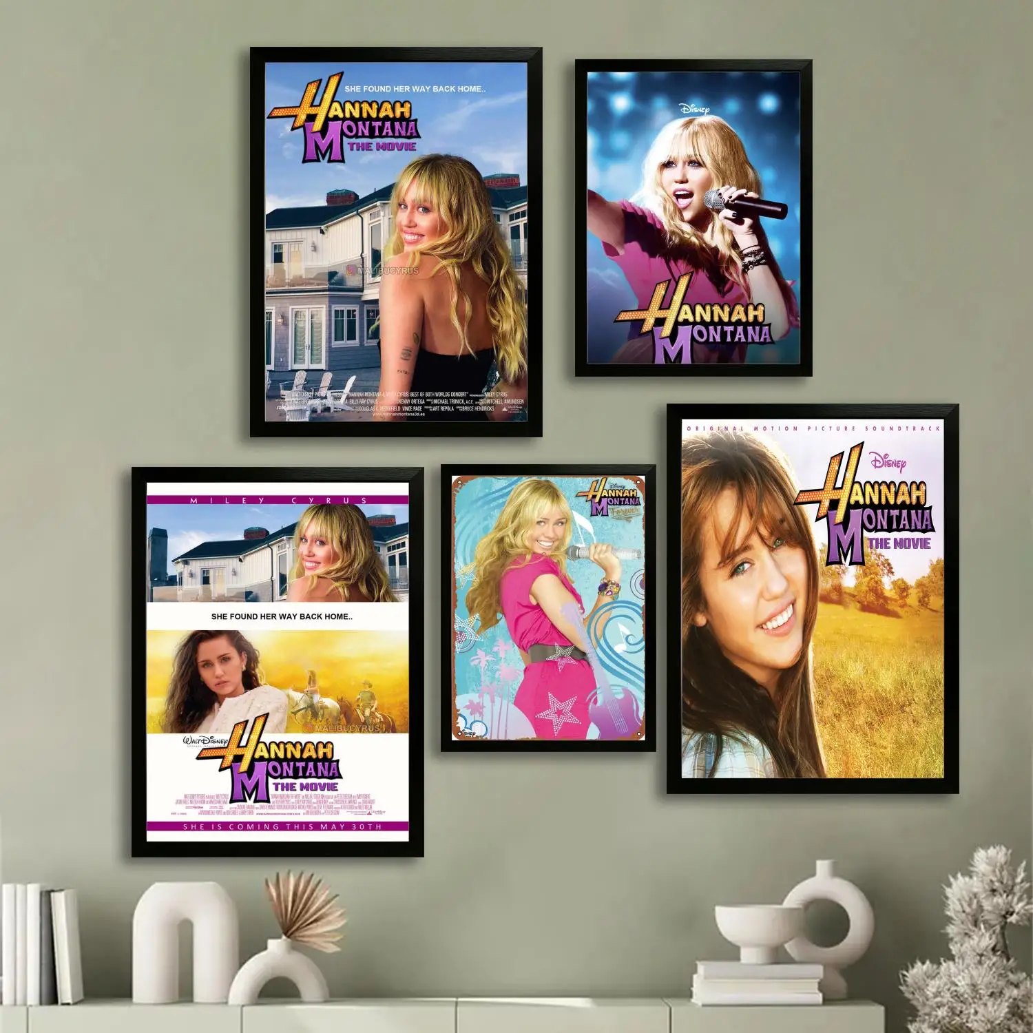 

Hannah Montana The Movie Canvas Art Poster, Wall Art, Picture Print, Modern Family, Bedroom Decor, Posters,Decorative painting