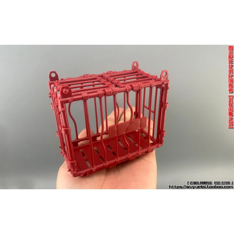 1/12 Schaalmodel Scenario Gevangeniskooi Simulatie Gevangenis Scène Accessoires Fit 6 ''Soldaat Figma Action Figure Body Display Speelgoed