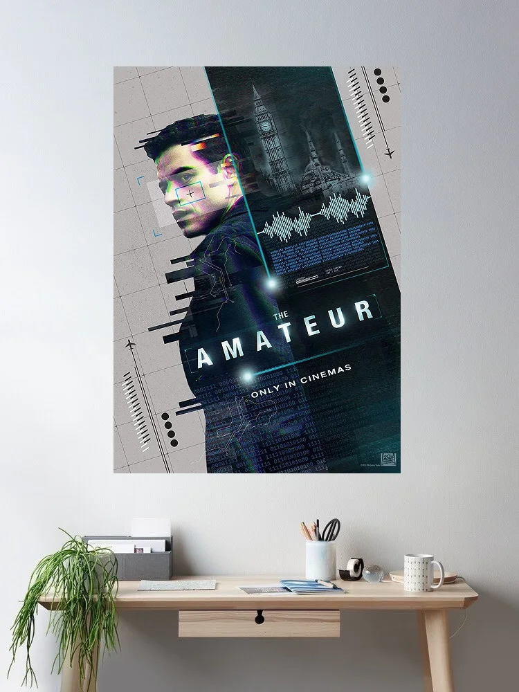 The Amateur Movie Art Print Canvas Poster, Living Room Decor, Home Wall Picture