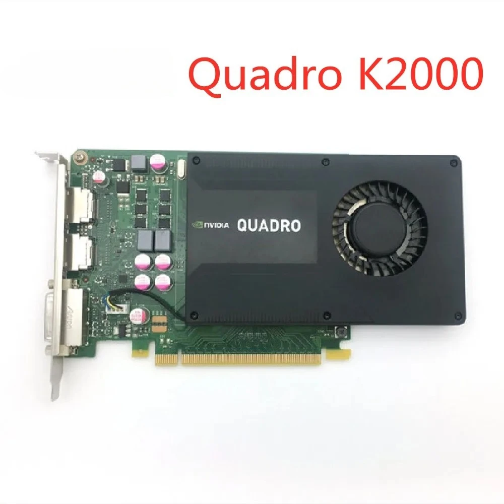 2GB Graphics Card Quadro K2000 2G for Computer Professional Card for 3D Modeling Drawing Design Multi-screen Display Video Card