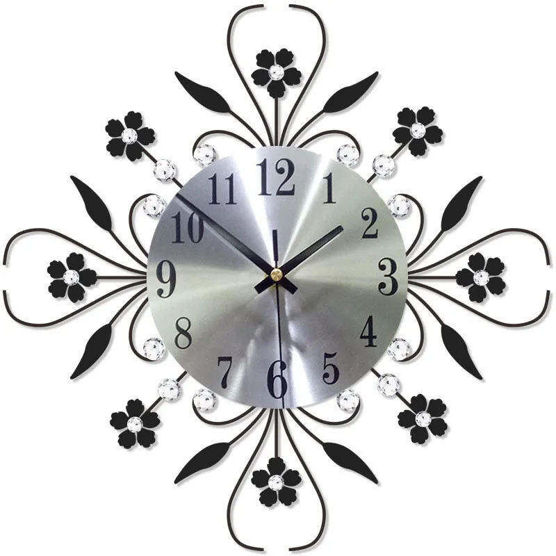 Nordic Wall Clock Modern Living Room Decoration Large Wall Clocks Bedroom Silent Movement Clock Luxury Decorative Quartz Clocks