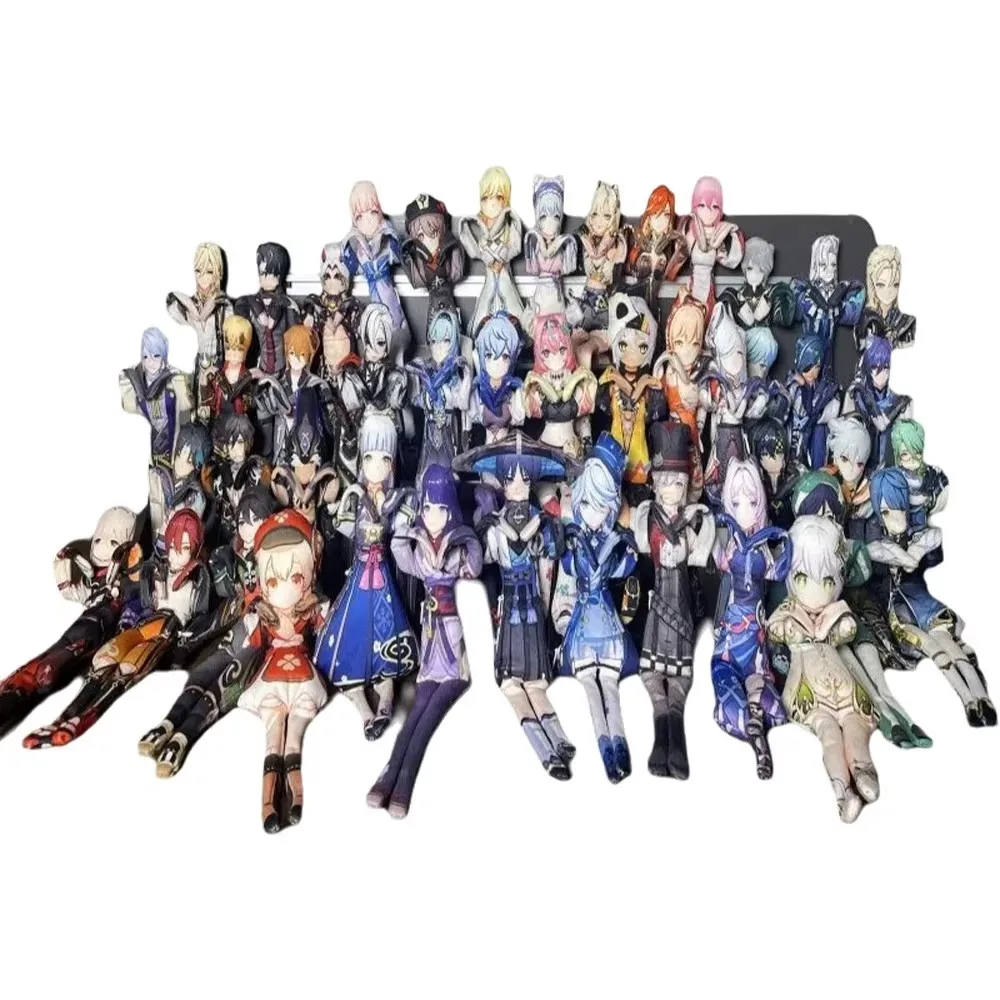 Game Yuan Shen Impacting Mouse-shaped Dry Doll with Skeleton and Wire Hands and Feet Abstract Doll Full Character Keychain