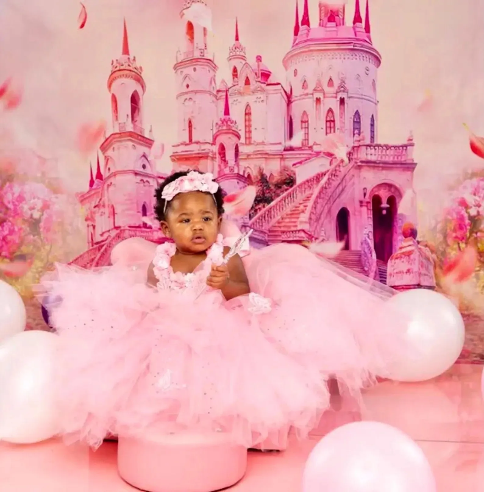 custom-luxury-dress-women-wedding-guest-dress-flower-girl-wedding-gown-birthday-party-pageant-runway-pink-rose-glitter-butterfly