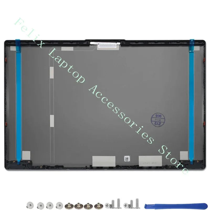 Novo para lenovo ideapad 5 15iil05 15are05 15itl05 ideapad 5 15 lcd capa traseira 5cb0x56073/moldura frontal/dobradiças parafuso am1k 7000300