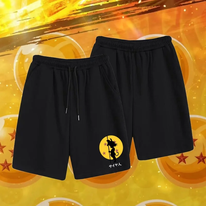 

2025 Summer Latest Hot New Shorts Anime Dragon Ball Peripheral Anime Fans 3D Printed Shorts Men's Outdoor Casual Fashion Shorts
