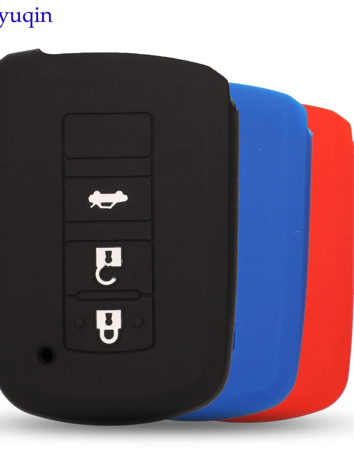 Jingyuqin zdalnego 3/4 B etui na klucze samochodowe dla Toyota Camry 2012 2.5v 2.5g 2.5s Fob pokrywa brelok torba ochronna Auto akcesoria — zdjęcie 2