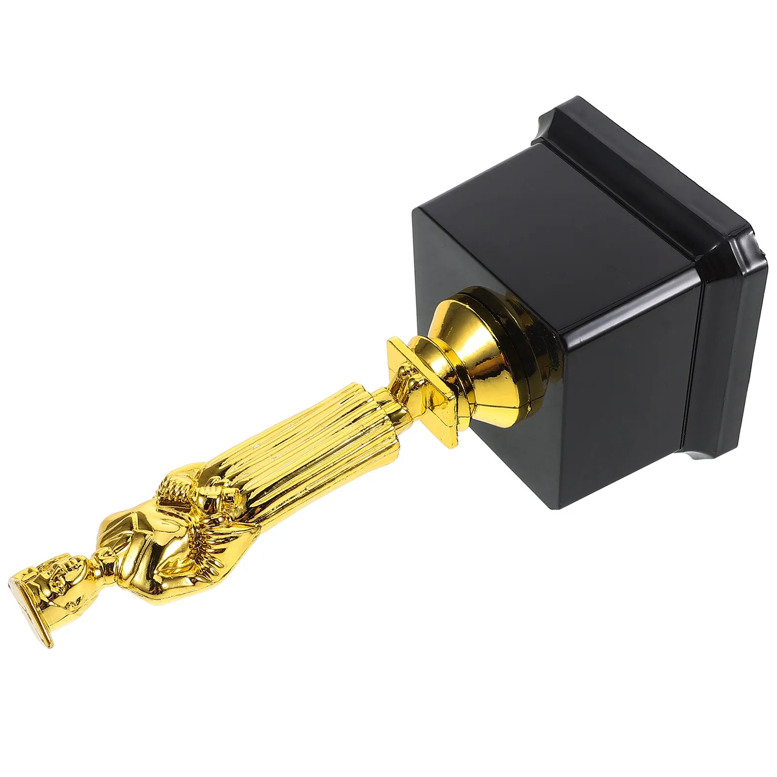 Small Trophy for Male Phd Graduate Lifelike Academic Achievement Award Graduation Keepsake Office Home Decor