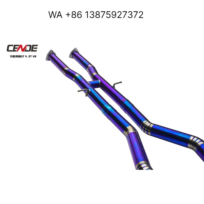 Wmwmnu Hot Sales Custom Titanium Alloy Exhaust System for Continental GT V8 4.0 6.0T High Performance Muffler Pipe