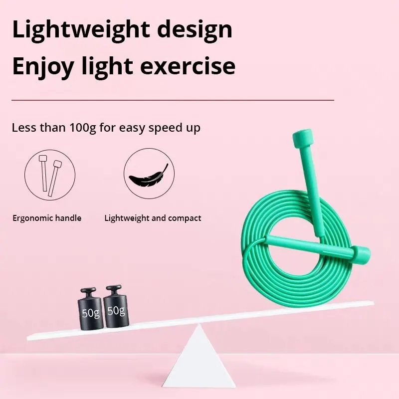 Skipping Rope Fitness Adult Weight Loss Children Sports Primary School Student Senior High School Entrance Examination PVC Rope