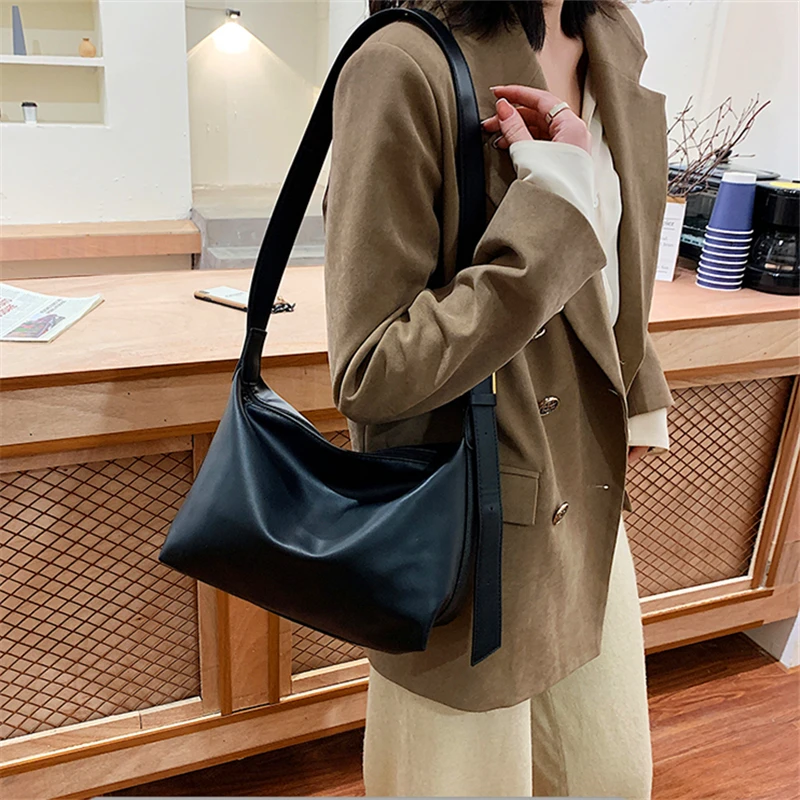 

Fashion Large Capacity Shell Shoulder Bags For Women 2022 New PU Leather Ladies Tote Bucket Bag Designer Luxury Handbags