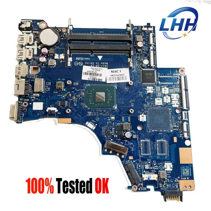 

LA-E821P Mainboard for HP Pavilion 250 G6 Laptop Motherboard CPU N4200U DDR4 UMA