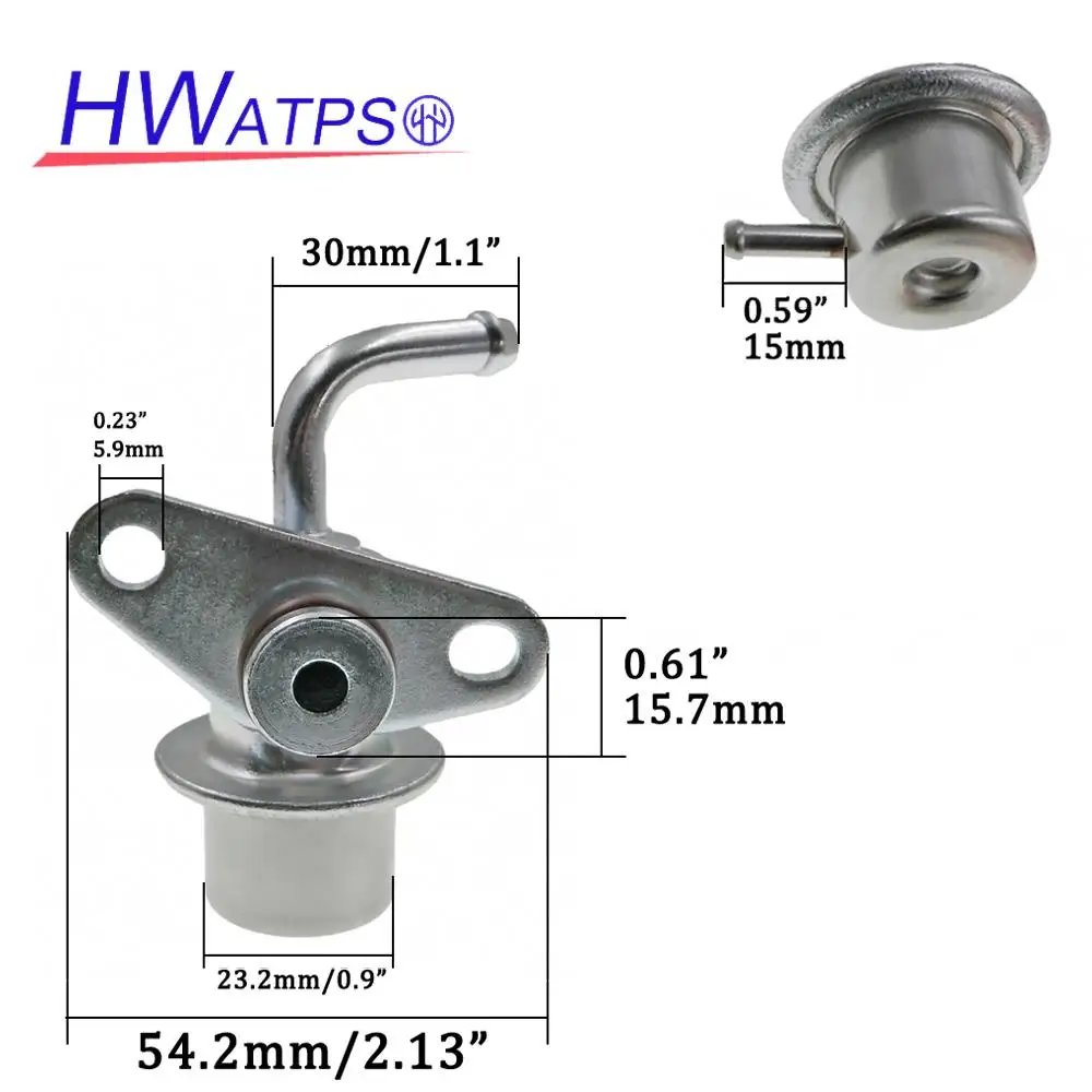 HWATPS For Hyundai XG300 XG350 Santa Fe Kia Amanti 3.0L 3.5L 2001-2006 Fuel Pressure Regulator 3.0 Bar PR4178 3530139010 PR399