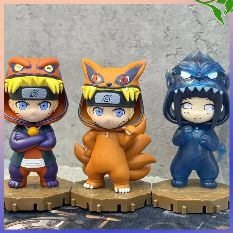 

Аутентичные Bandai BNFIGUREQPajamaRs серии Наруто Шиппуден глухая коробка Q версия кукольный костюм косплей игрушечная фигурка Коллекционная