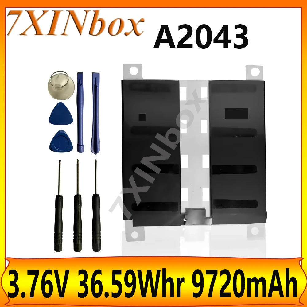 

7XINbox A2043 3.76V 36.59Whr 9720mAh Tablet Battery For Apple iPad pro 12.9 pro12.9 3rd 4th Gen A1979 A1983 A1876 A1895 A2014