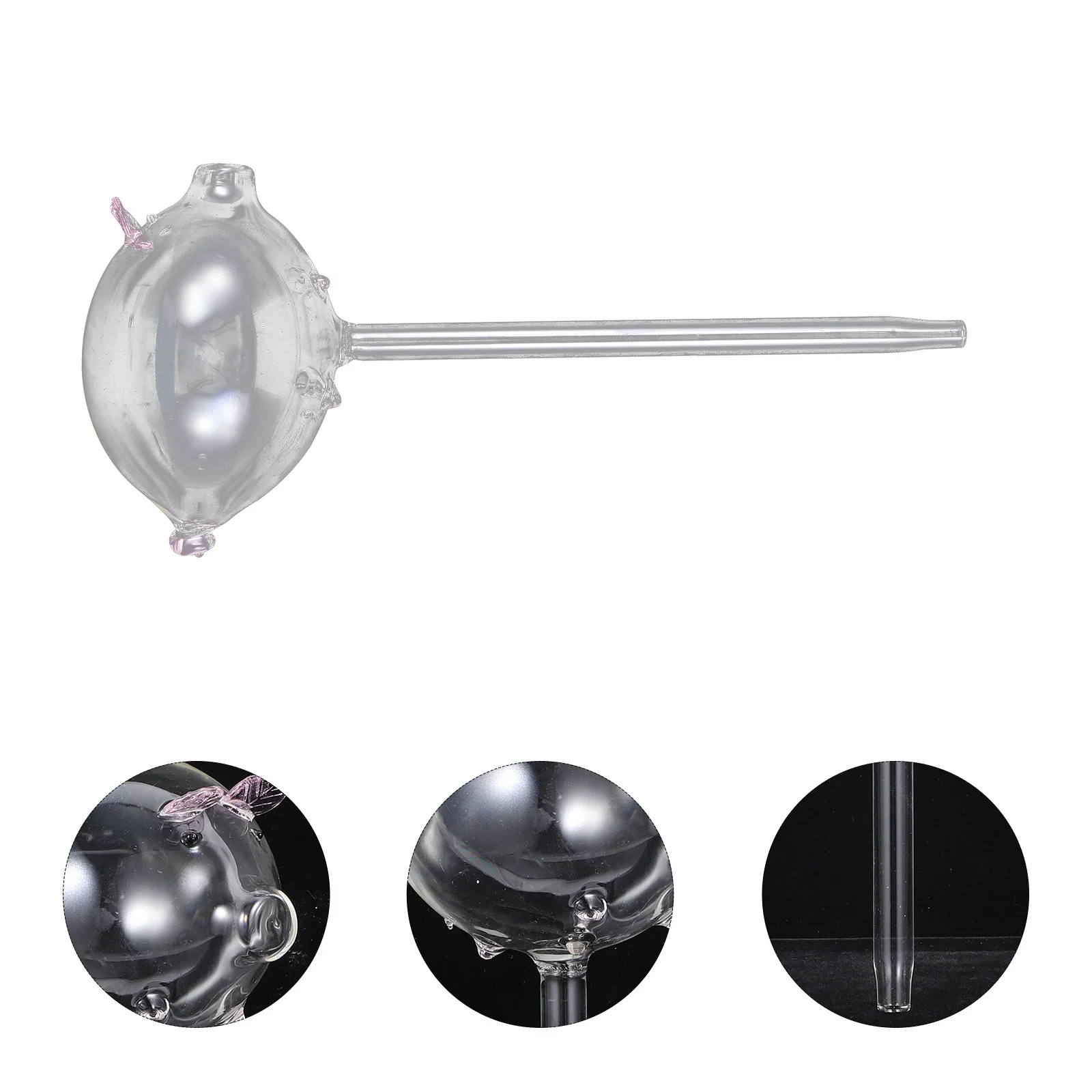 جهاز سقي النباتات الأوتوماتيكي على شكل كرة أرضية للنباتات الداخلية أداة ري المياه الممتازة على شكل زهرة زجاجية جميلة