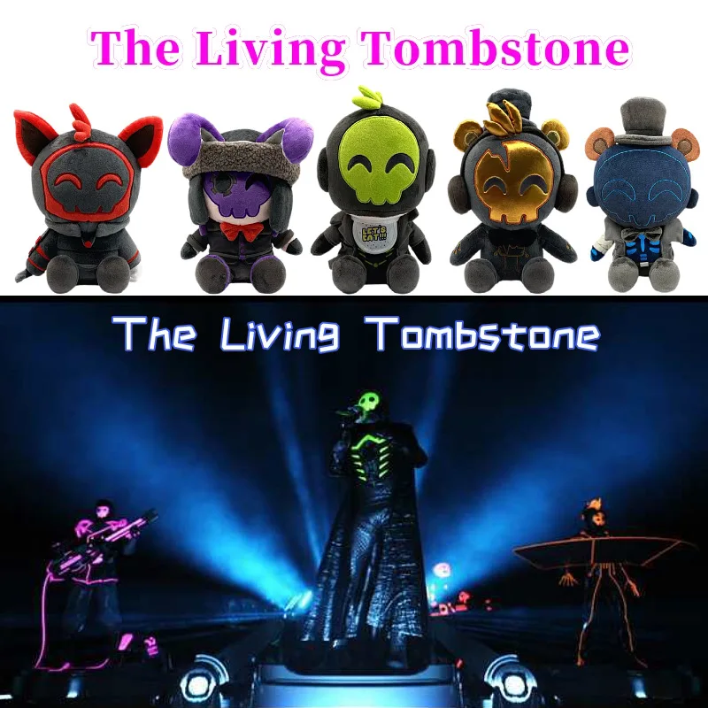 NEW Freddy‘s Five Nights Anime Plush FNAF The Living Tomblstone Figure Plushies Cute Stuffed Dolls Collectibles Toys Gifts